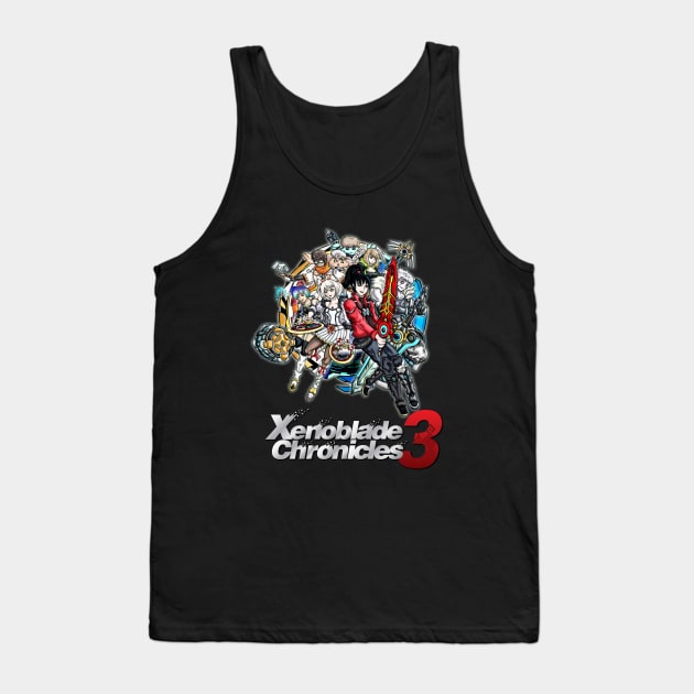 Xenoblade Chronicles 3 Heroes Tank Top by WarioPunk